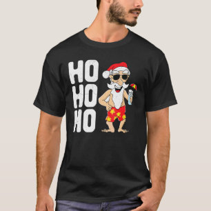Santa Ho Ho Ho jul i juli Sommar jul T Shirt