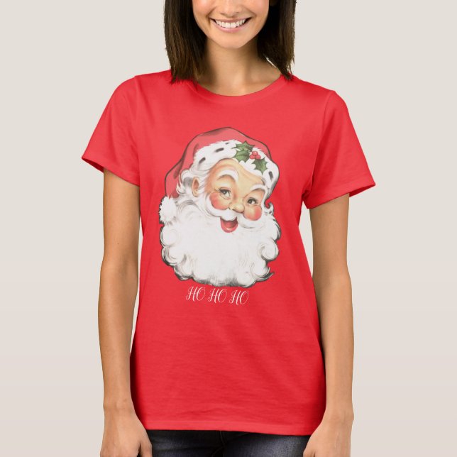 Santa Ho Ho Ho Shirt T (Framsida)