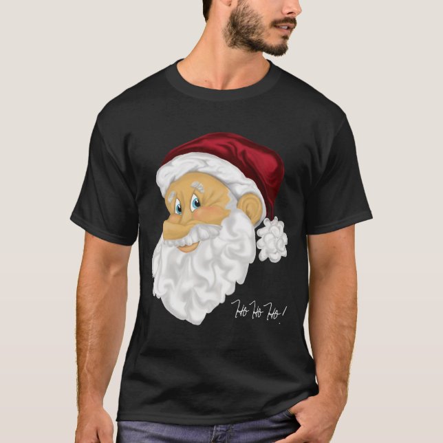 Santa Ho Ho Ho! T-shirt (Framsida)