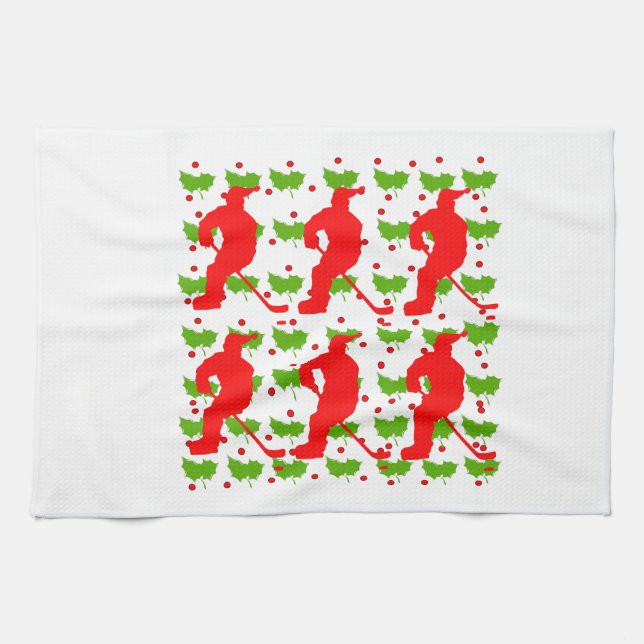 SANTA HOCKEY KÖKSHANDDUK (Horisontell)