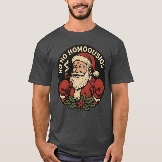 Santa Homoousios T-Shirt (Framsida)