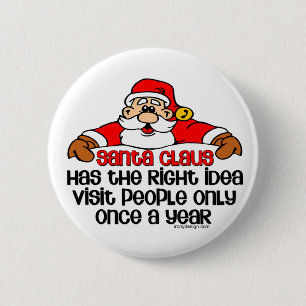 Santa humor knapp