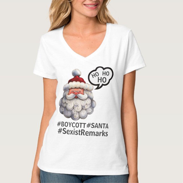 Santa Humor - TEE SHIRT (Framsida)
