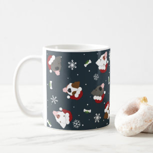 Santa Hundar Kaffemugg