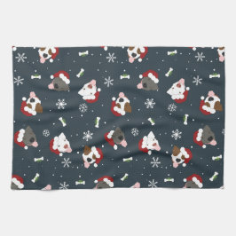 Santa Hundar Kökshandduk