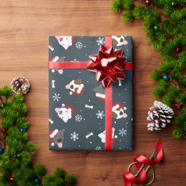 Santa Hundar Presentpapper