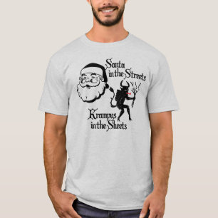 Santa i gatorna. Krampus i arken T-shirt