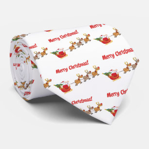 Santa i hans Sleigh Slips