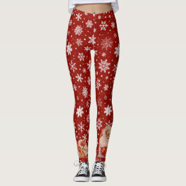 Santa i Snö Leggings