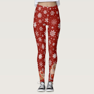 Santa i Snö Leggings
