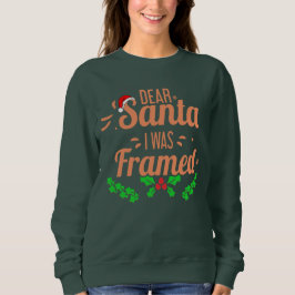 Santa I var Framad Winter Julafton, fin jul T Shirt