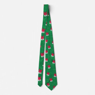 Santa ILY Glove-jultid Slips
