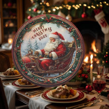 Santa in Hans Sleigh