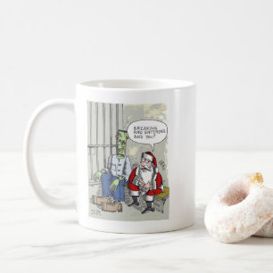 Santa In Jail mugg