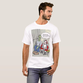 Santa In Jail-shirt T Shirt