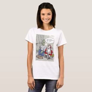 Santa In Jail-shirt T Shirt