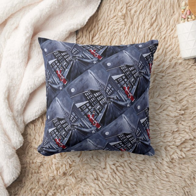 Santa in Paris Painting by Alfred Fox Kudde (Filt)