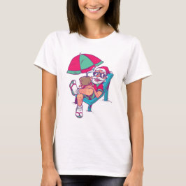SANTA IN VACATION CHRISTMAS IN JULY T SHIRT