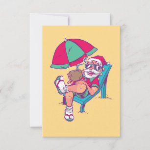 SANTA IN VACATION CHRISTMAS IN JULY TACK KORT