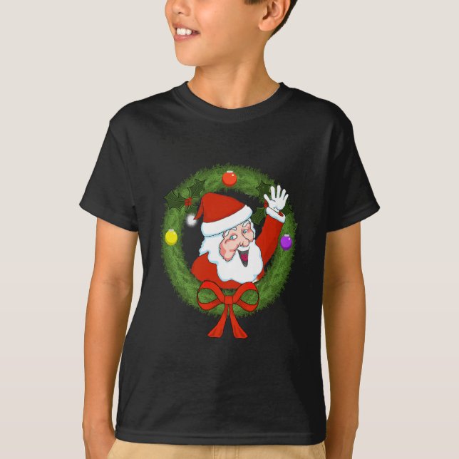 Santa in WandeBoys T-Shirt (Framsida)