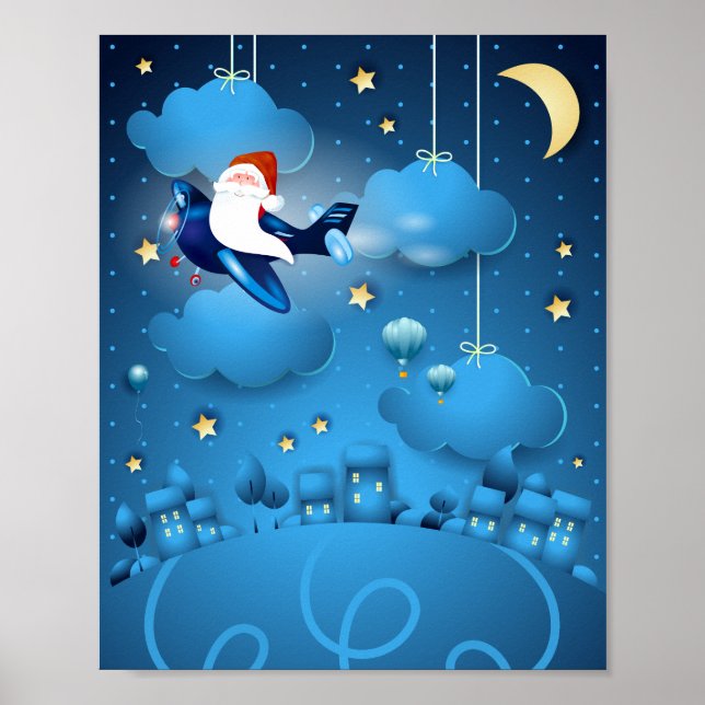 Santa is Coming Poster (Framsidan)