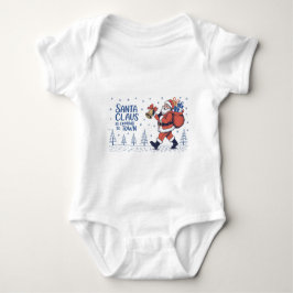 Santa is coming to the town t shirt