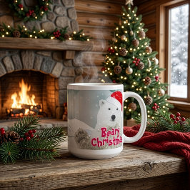 Santa Isbjörn | Beary Christmas Jumbo Mugg