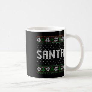 Santa jag är så snäll Santa kom två gånger par ful Kaffemugg