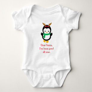 Santa Jag har varit Bra Penguin Cute-julen T Shirt