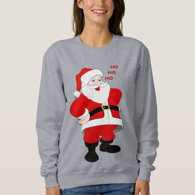 SANTA JAG VILL ATT DET ALLA T-Shirt (Framsida)