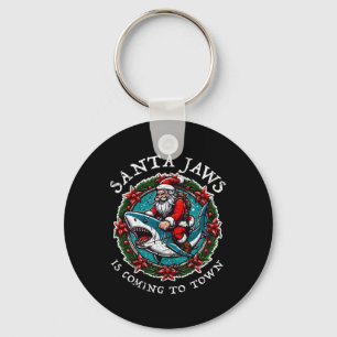 Santa Jaws kommer till jultomten Jaws Nyckelring