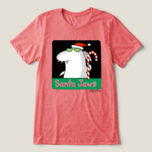 Santa Jaws T Shirt