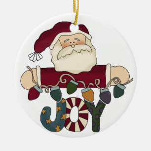 Santa Joy Keepsaké Ornament