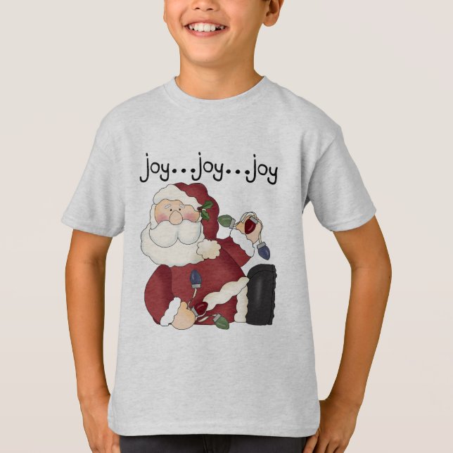 Santa Joy T-shirts och presenter (Framsida)
