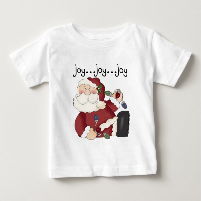 Santa Joy T-shirts och presenter (Framsida)
