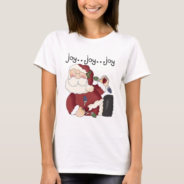 Santa Joy T-shirts och presenter (Framsida)