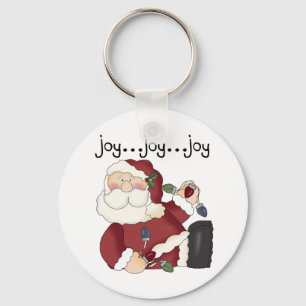 Santa Joy T-shirts och presenter Nyckelring