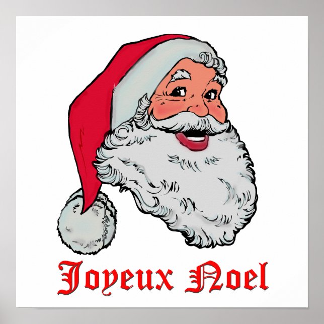 Santa Joyeux Noel Poster (Framsidan)