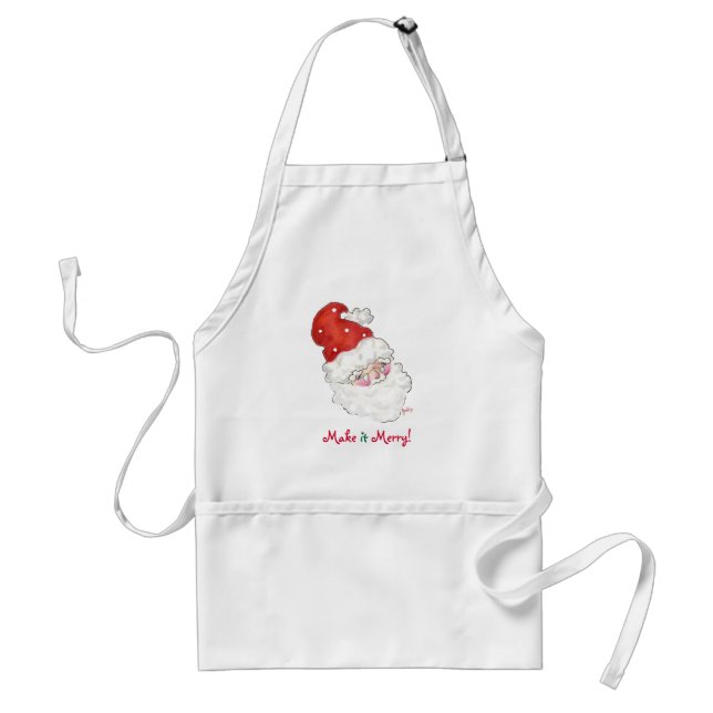 Santa jul Apron Förkläde (Framsidan)