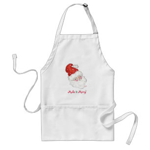 Santa jul Apron Förkläde