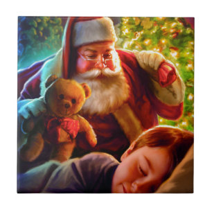 Santa jul kakelplatta