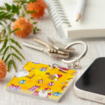 Santa jul Mönster Keychain<br><div class="desc">Santa jul Mönster Keychain</div>