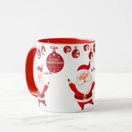 Santa jul mugg
