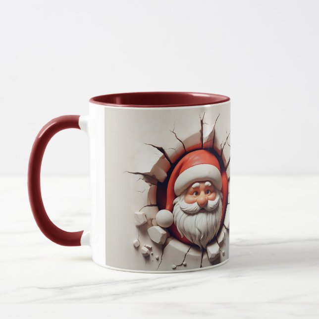 Santa jul mugg (Vänster)