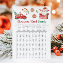 Santa Jul Ord Sökande Spel