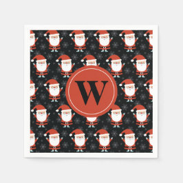 Santa jul pappersservett