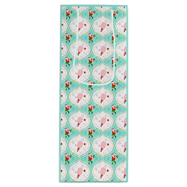 Santa Jul Pickleball Ogee Mönster (Framsidan)