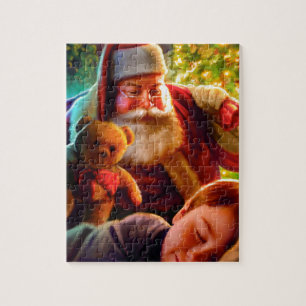 Santa jul pussel