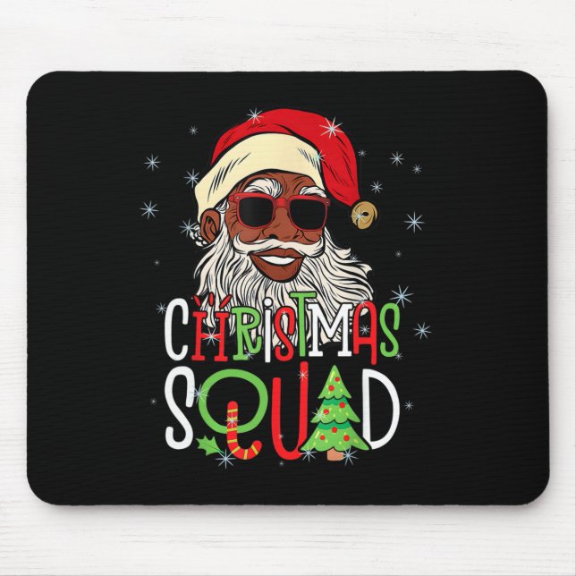 Santa jul Square Black Manar African American P Musmatta (Framsidan)