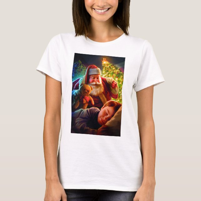 Santa jul t shirt (Framsida)